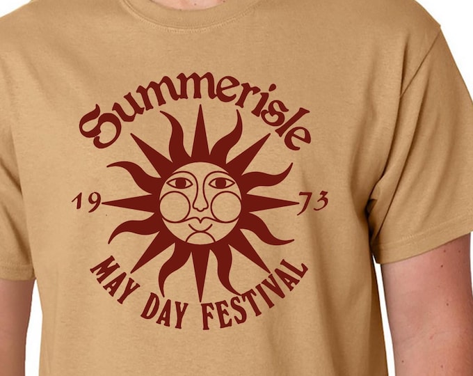 The Wickerman - SummerIsle Festival - T-shirt - HORROR - Inspired Design - Screen Print - Cult Classic - Small/XXL