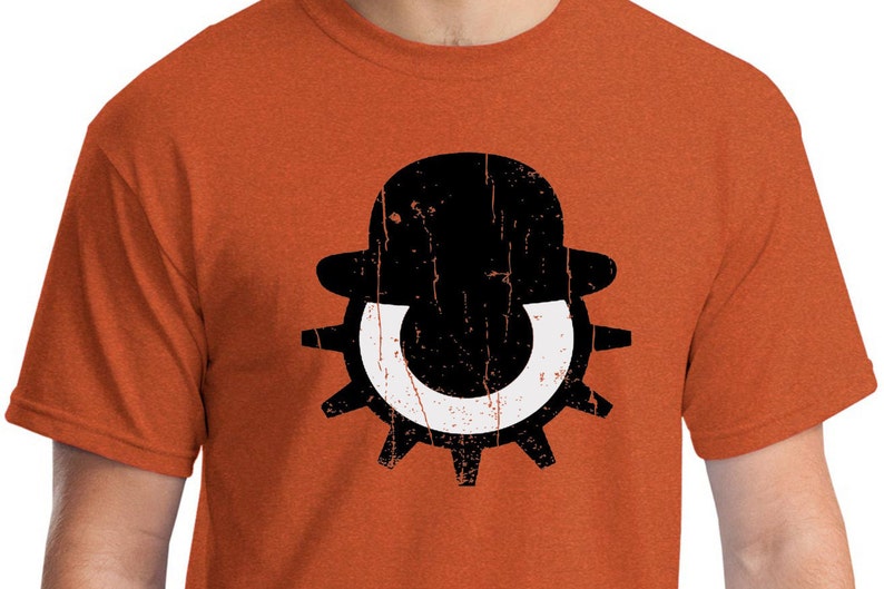 A CLOCKWORK ORANGE T-shirt Stanley Kubrick Eye and Bowler Hat Design Cult Classic Film Screen Printed Small-XL image 2