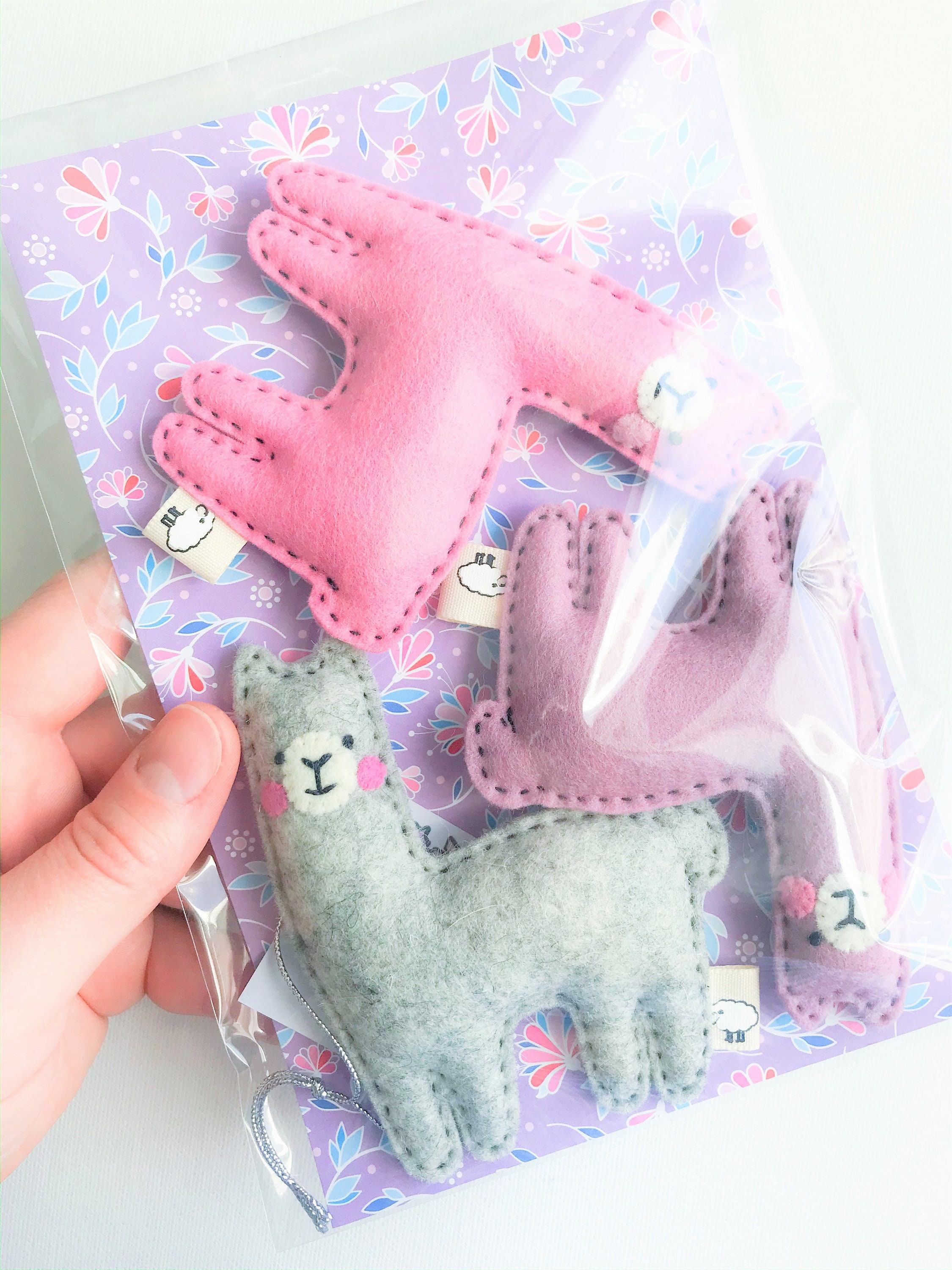 Mini Llamas, Miniature Toys, Llama Gifts, Alpaca Plush Toy, Llama ...