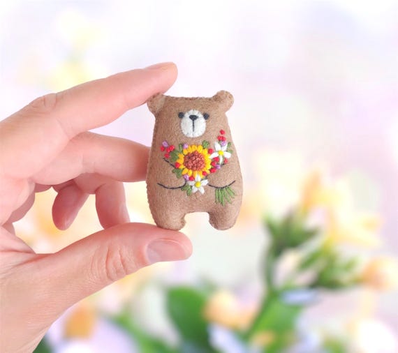 flowers with stuffed animals