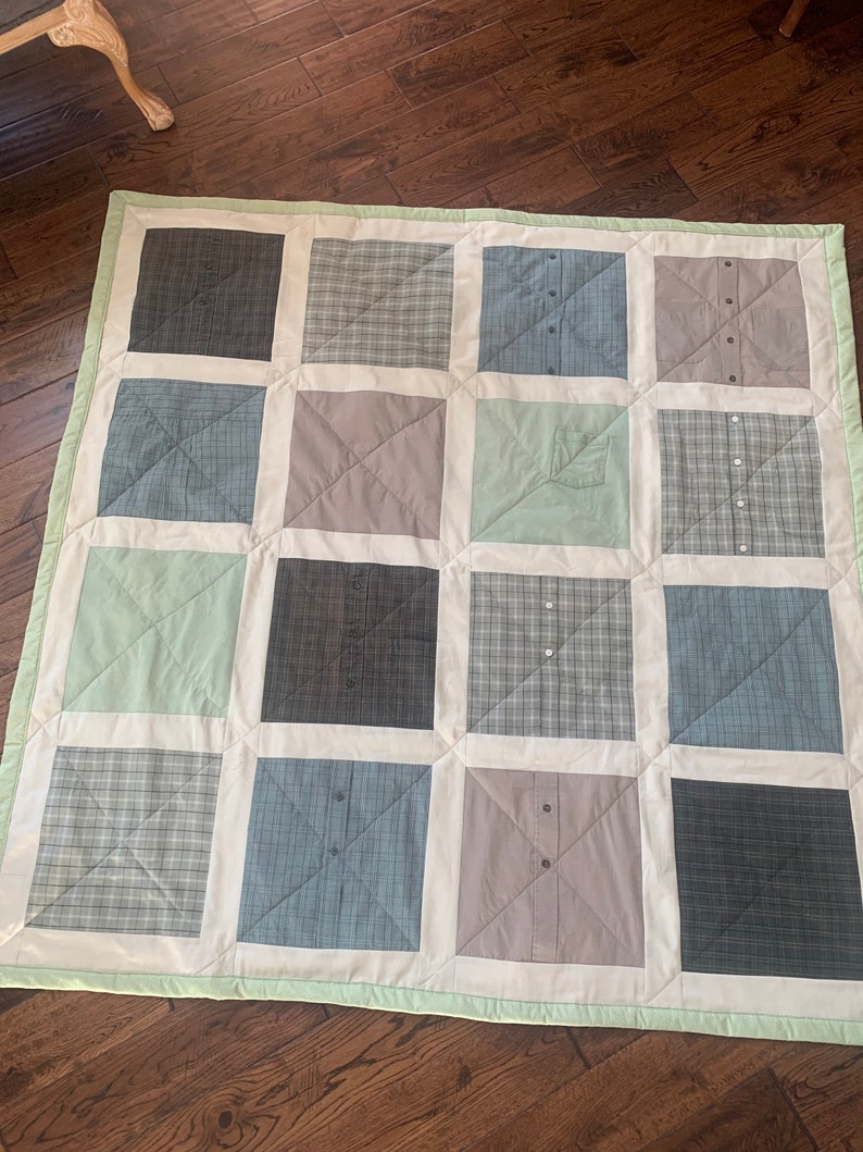 Bereavement Quiltmemory Blanket Deposit Etsy