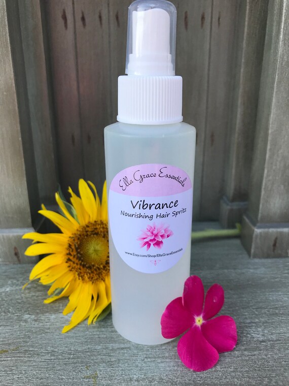 Nourishing Hair Spritz Natural Hair Spritz Leave In Spray Etsy