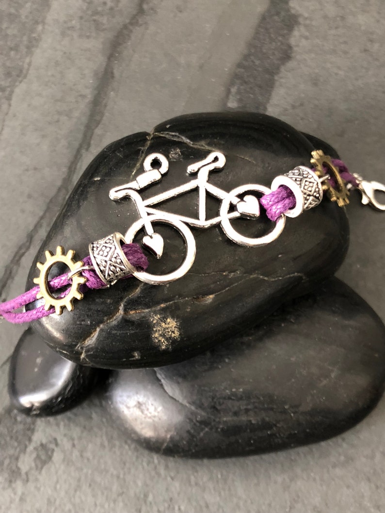 Colorful Bike Bracelets Bicycle Gifts Mountain Bike Etsy