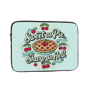 50s Retro Laptop Sleeve | Vintage Pin Up Laptop Case | Funny Computer Sleeve | Sassy Laptop Bag | Protective Notebook Cover