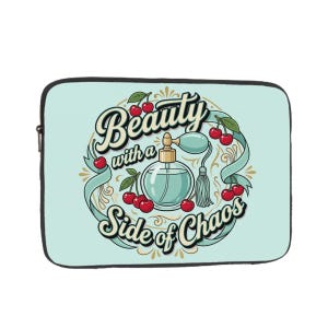 50s Retro Laptop Sleeve | Vintage Pin Up Laptop Case | Funny Computer Sleeve | Sassy Laptop Bag | Protective Notebook Cover