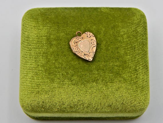 Engraved Victorian Child’s Locket