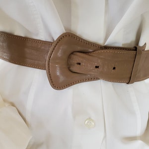Vintage Soft Leather Wrap Belt