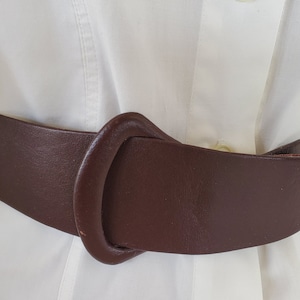 An Abbe Creation Leather Wrap Vintage Belt