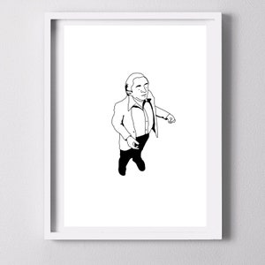 Twin peaks Art Print, David Lynch poster , minimalist wall art, Printable Poster, Minimal design , twin peaks inspired  illustration ,