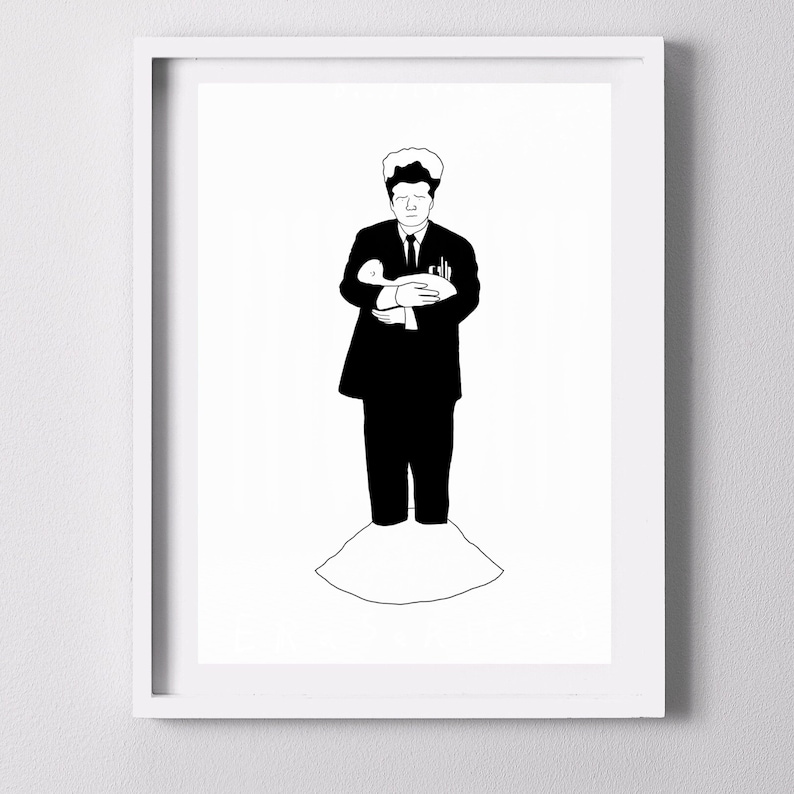 Eraserhead Art Print David Lynch Prints Minimalist Movie Etsy