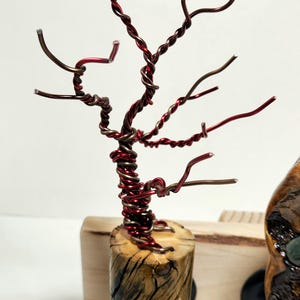 Wooden Tap Handle - Wire Tree - Beer Tap Handle - Keg Tap Handle - Home Bar - Handmade