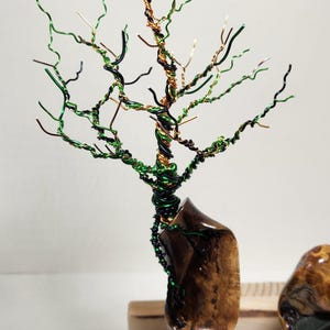 Wooden Tap Handle - Wire Tree - Beer Tap Handle - Keg Tap Handle - Home Bar - Handmade