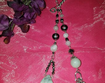 Gemstone Rear View Mirror Essential Oil Diffuser~ Car Charm - "Captivated by Love" CarGem Diffuser