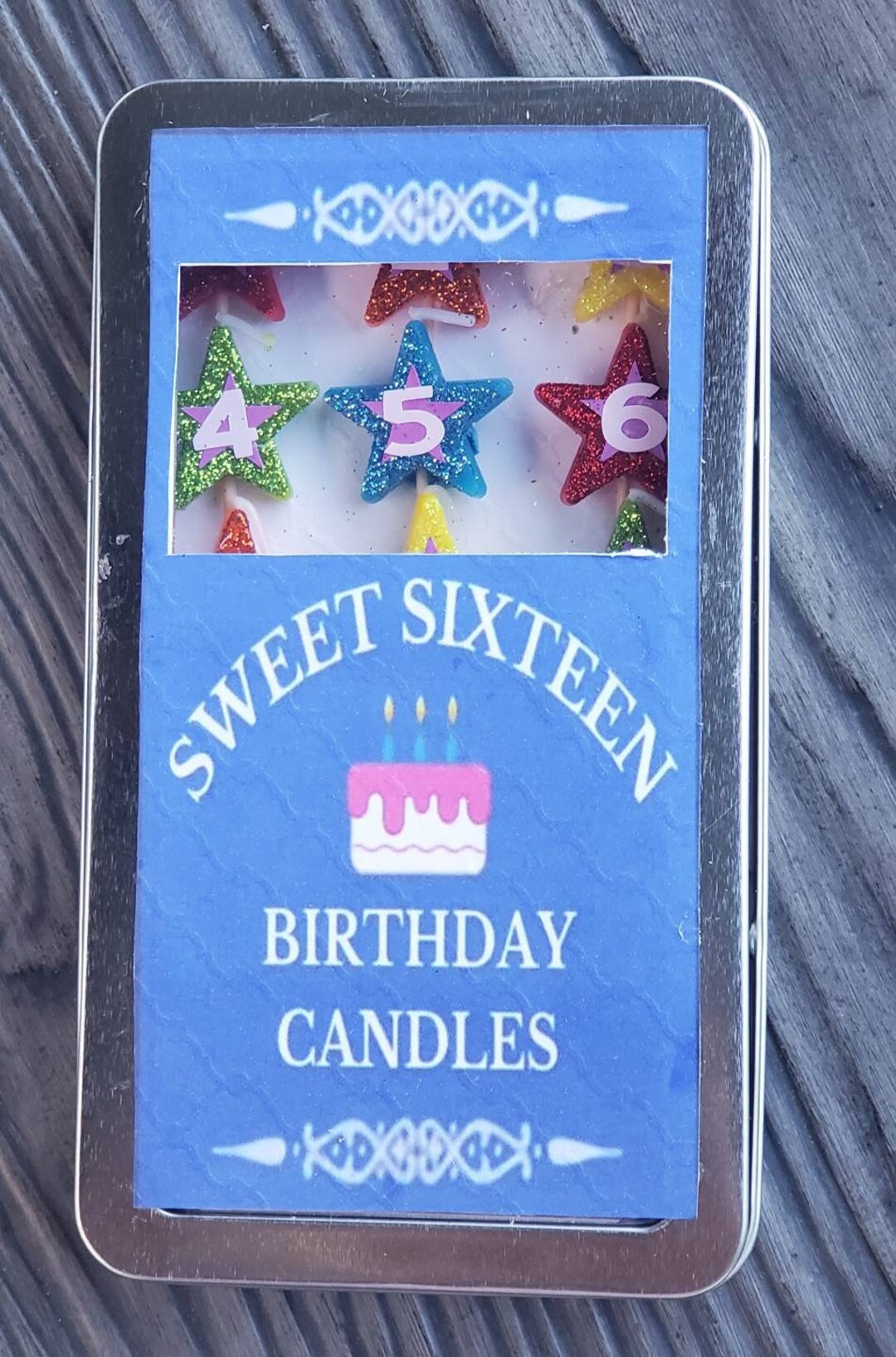 Sweet 16 Birthday Candles 16 Wishes Etsy