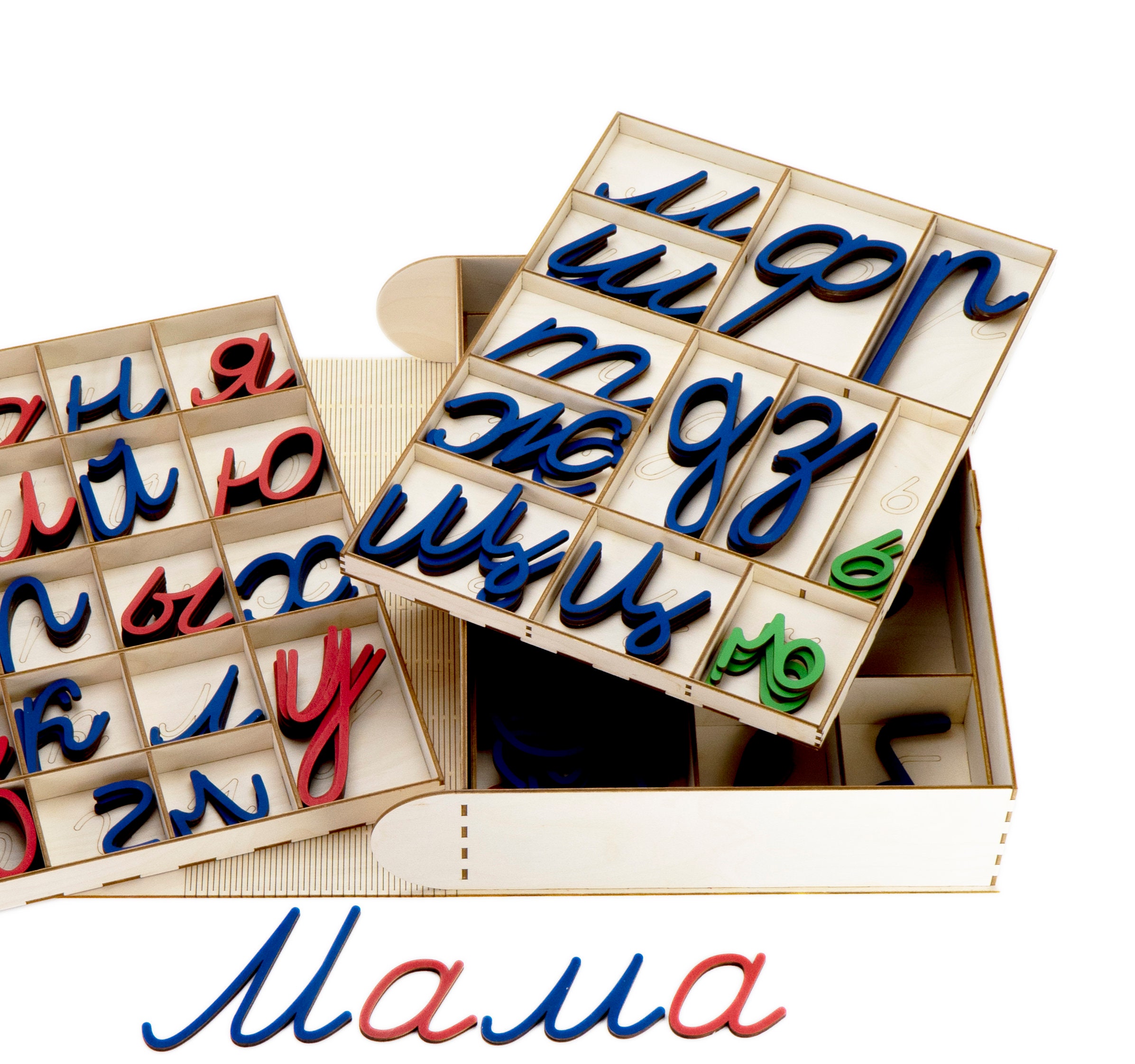 Kinder Buchstaben Spielzeug Holz Rechtschreibung Montessori Lernspielzeug Frühe 