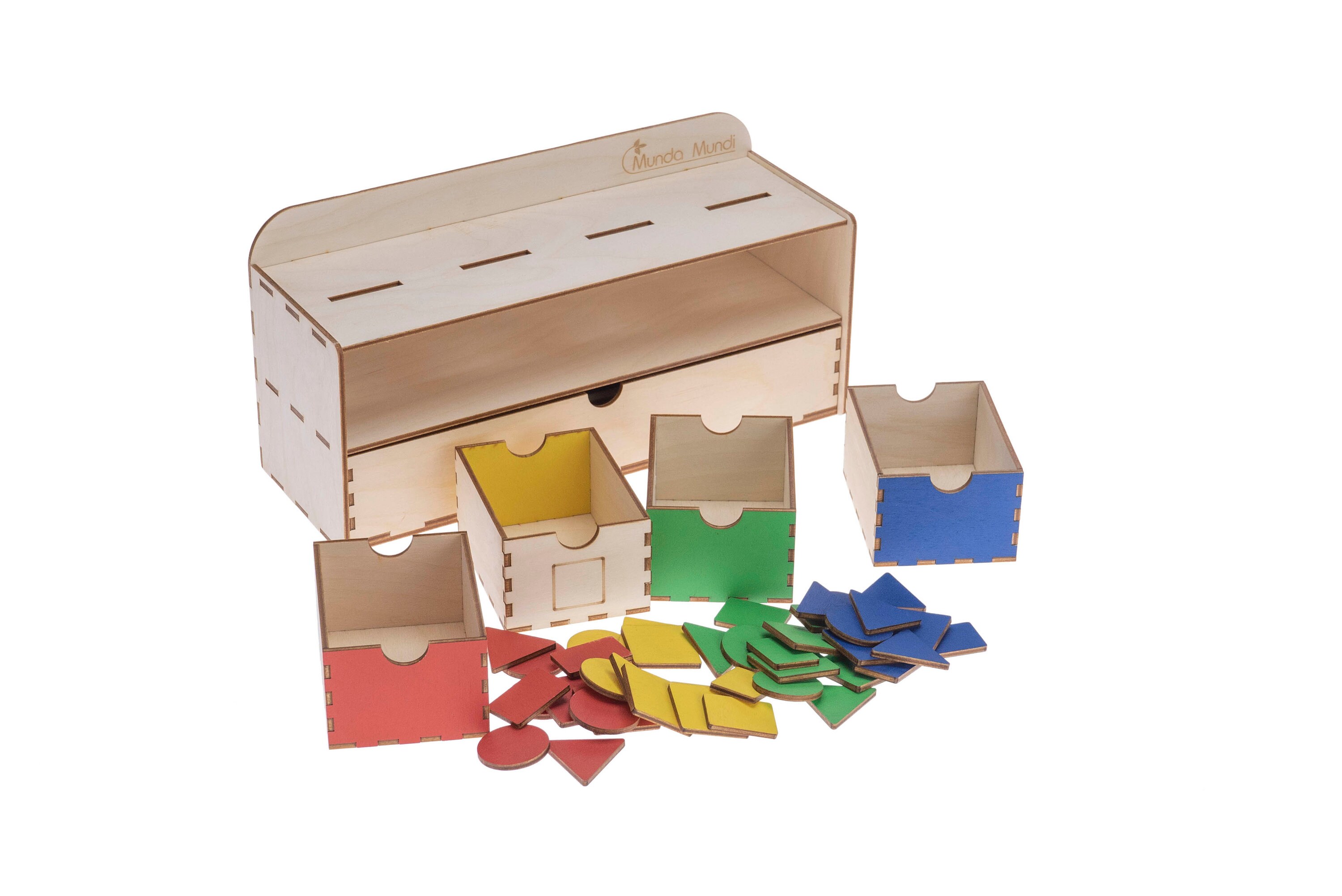 Wooden Kids Shape Sorter Montessori toy educational toy Etsy