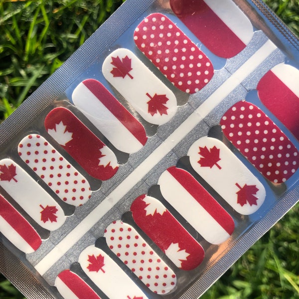 Oh Canada! - Nail Polish Wraps