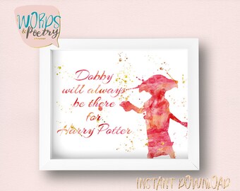 Dobby Quote Etsy
