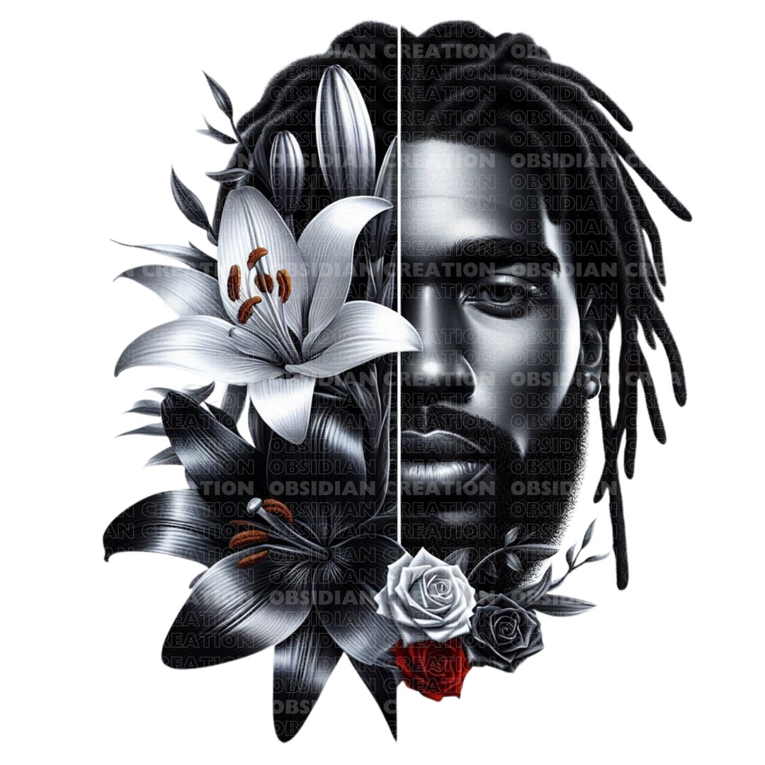 Black Man Clipart | African American Man Illustration | Digital