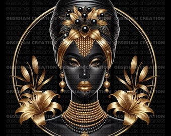 Afrikanische Clipart | Ethnische Illustration | Digitaler Download | Afrikanische Kunst | Anpassbare Clip Art | Kulturelle Clipart | Afrikanisches Erbe