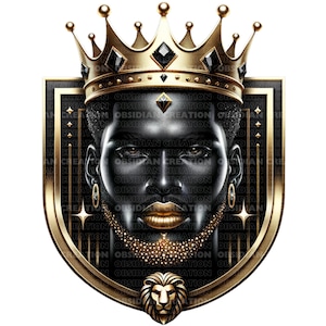 Clipart homme noir | Illustration de l'homme afro-américain | Téléchargement numérique | Art imprimable | Mélanine | Magie noire | Homme noir fort