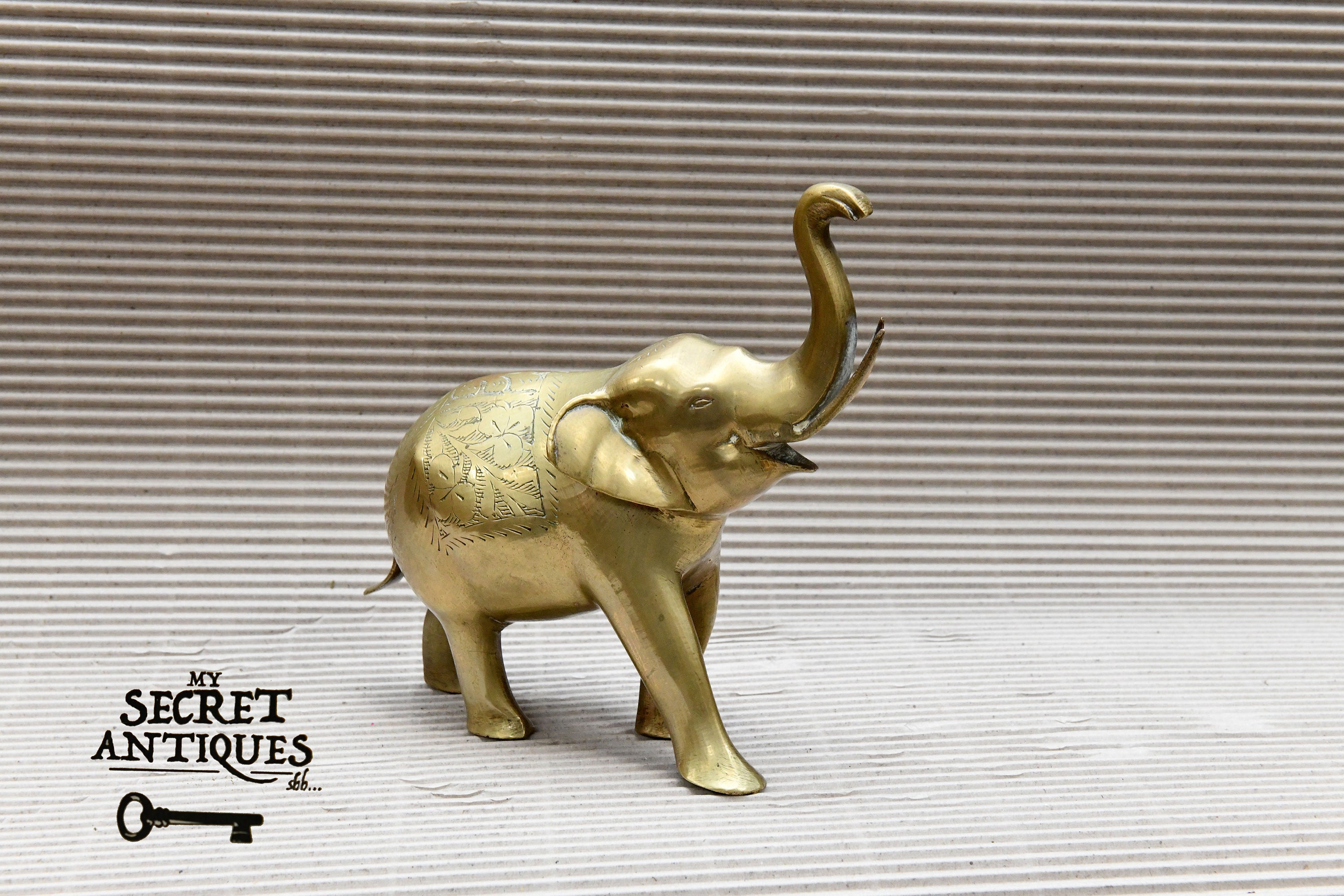 Solid Brass elephant Etsy