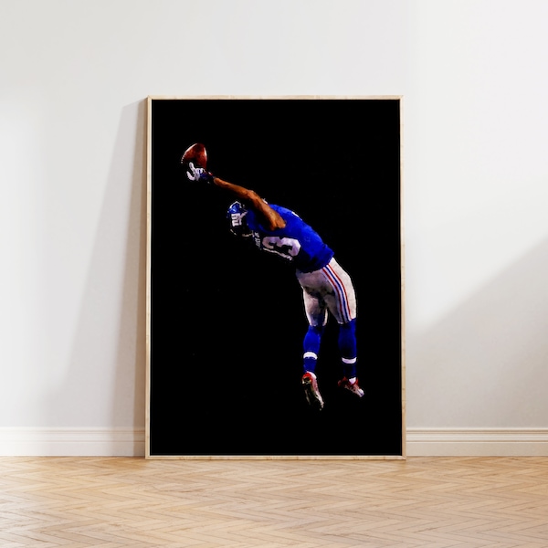 Odell Beckham Jr. Painting | Artwork | Wall Decor | Printable Art | Artwork | Odell | Football | Baltimore | Ravens | Digital Download