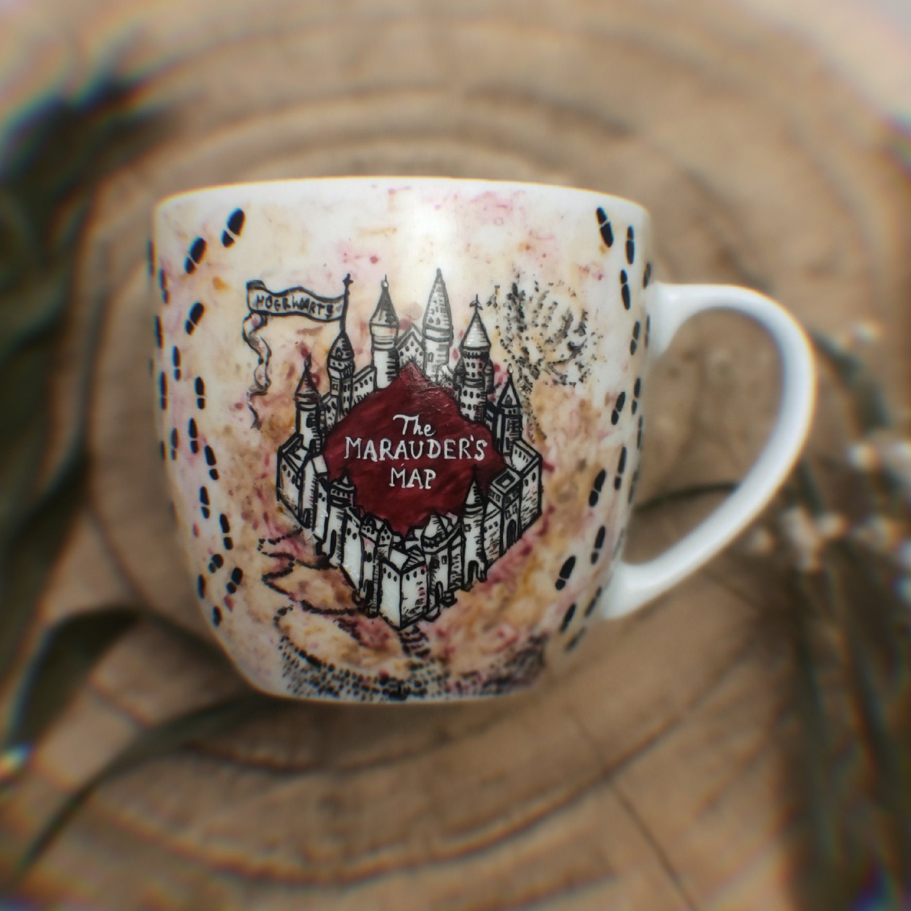 Harry Potter - Mug ThermoRéactif Carte du Maraudeur – La Boite à