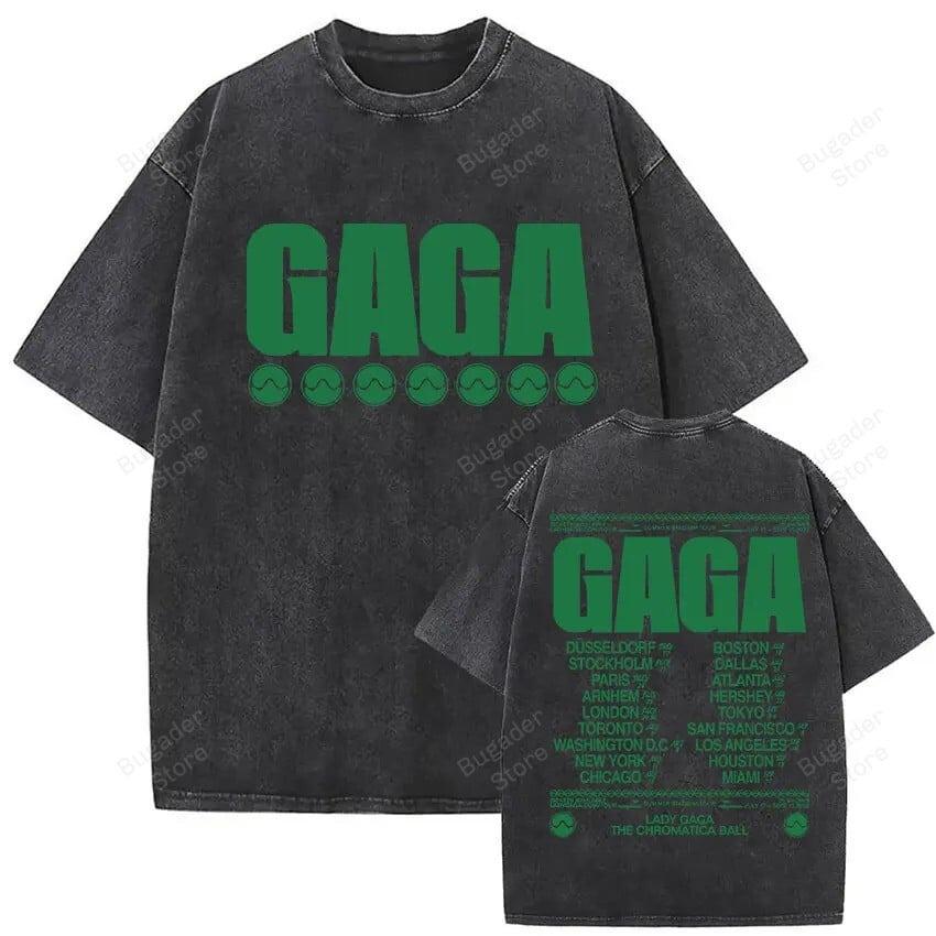 レディーガガ エニグマ Tシャツ グリーン L Lady gaga t shirt - Etsy 日本