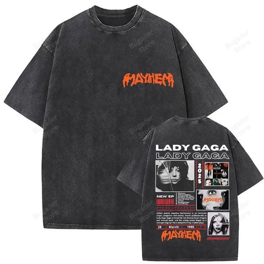 Lady Gaga Unisex T-Shirt, Mayhem Tour Graphic Fashion Tee