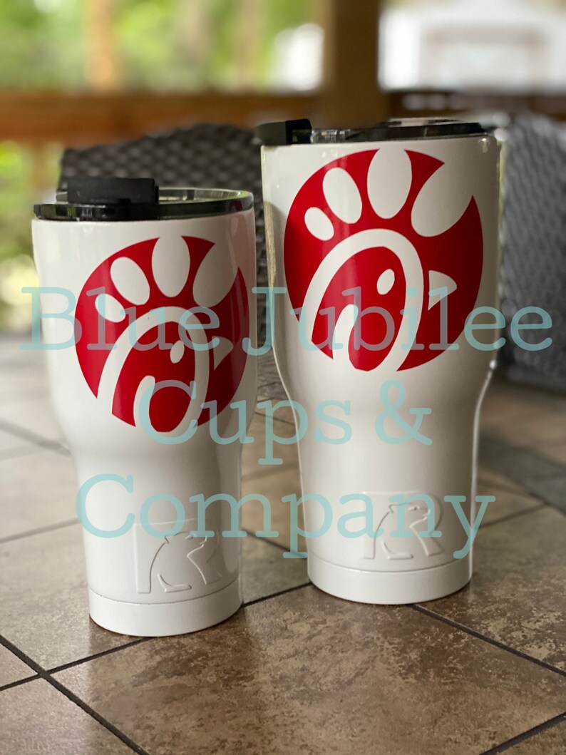 Replica Chick fil a personalized custom cups square or round Etsy