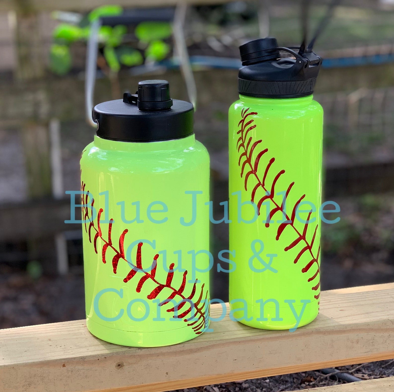 Softball Cup or Baseball Customizable Tumblers and Bottles Etsy