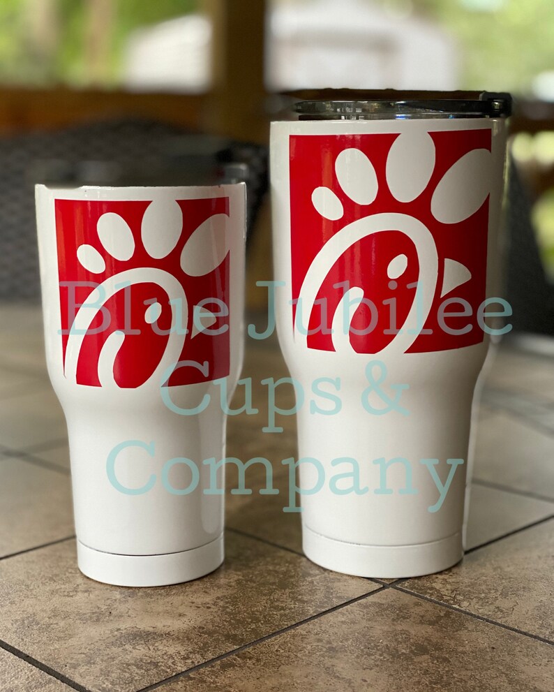 Replica Chick fil a personalized custom cups square or round Etsy