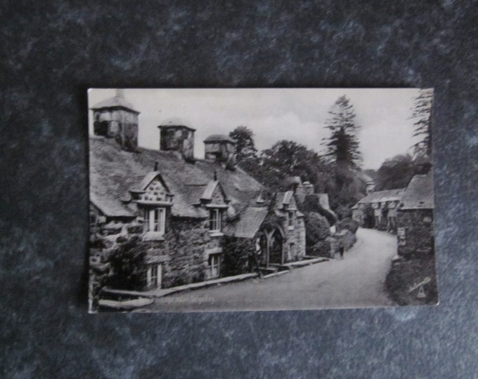 Real Photo (RPPC) Postcard, Land Y Redyn Village Near Dolgelley Ideal Christmas Gift, Mother's Day Gift, Birthday Present For Loved One