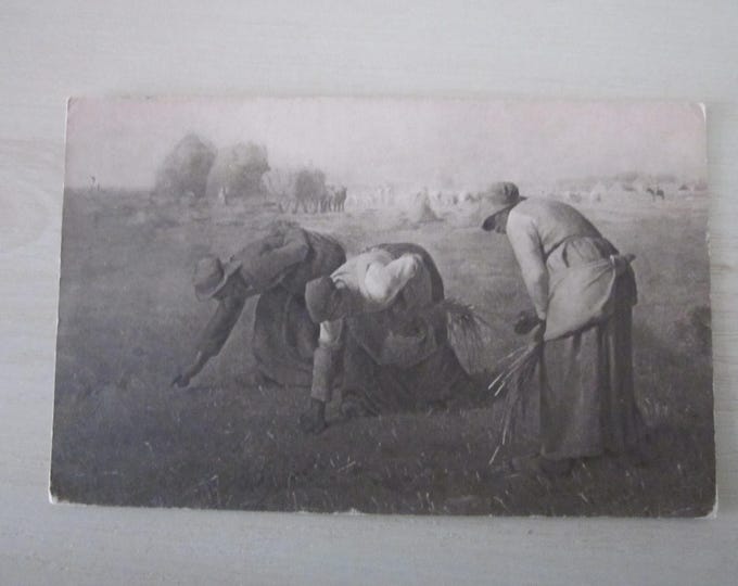 Postcard, Women Farming In Africa? Original. Genuine Postcard. Postcard. Postmarked 1917.