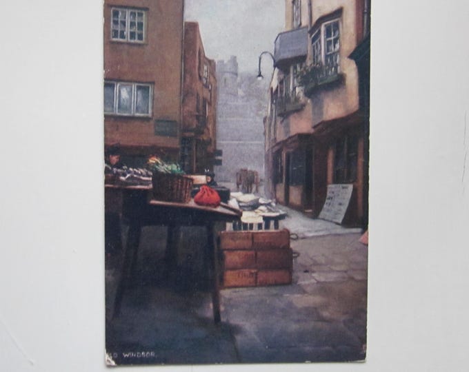 Postcard, Windsor, UK. Genuine, Used Postcard, Original. 1905. Raphael Tuck & Sons.