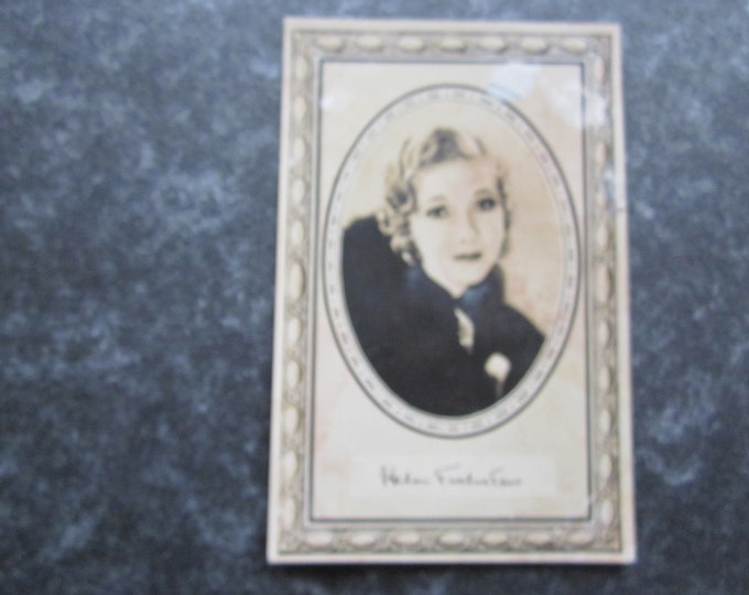 Real Photo (RPPC) Postcard, Signed Helen ? Unused, Genuine, Original. Ideal Christmas Present Mother's Day Gift Birthday Present