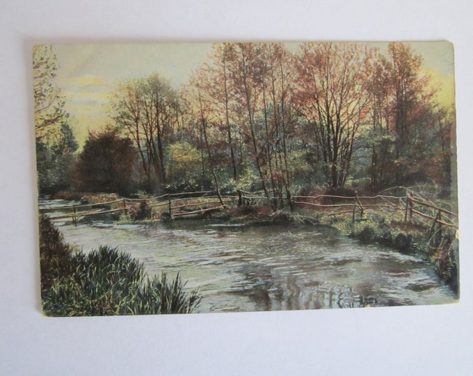 Real Photo (RPPC) Postcard, UK? No Indication On The Postcard! Used. Postmarked 1920s?