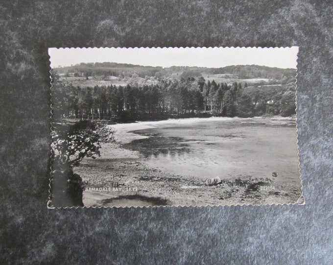 Real Photo (RPPC) Postcard, Armadale Bay, Scotland. UK. Valentine's Series. Ideal Christmas Gift, Mother's Day Gift, Birthday Present