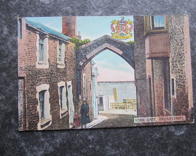 Postcard, York Gate, Broadstairs, Kent. Genuine Original. Ideal Christmas Gift, Mother's Day Gift, Birthday Present For Loved One