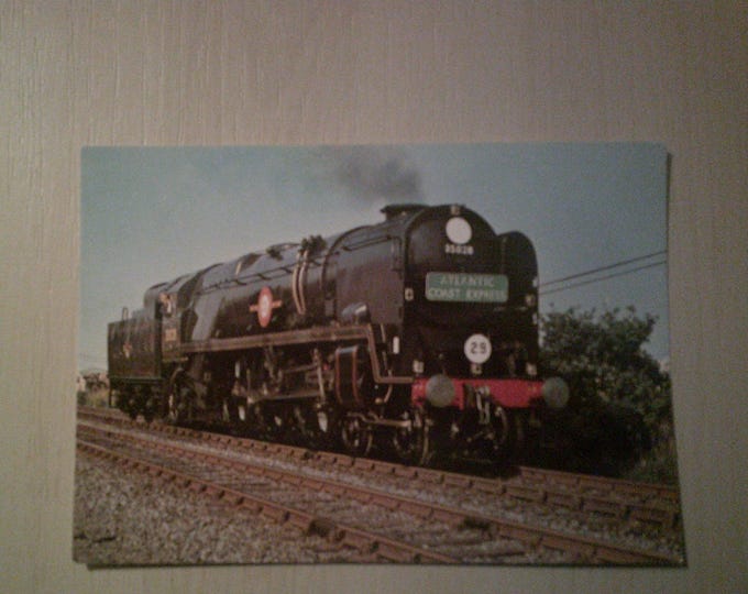Postcard, S.R.Bullerd Pacific, From the Railway Series.