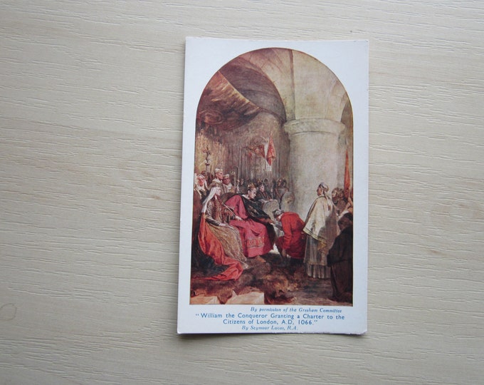 Vintage Printed Postcard, Untitled, see photos and figure it out? Genuine, Original, Unused. Ideal Gift For Loved One