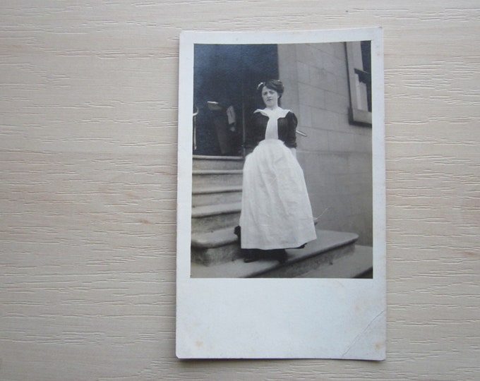 Vintage Printed Postcard, Portrait Of A Woman, Genuine, Original, Used- Postmarked 1947. Ideal Gift For Loved One