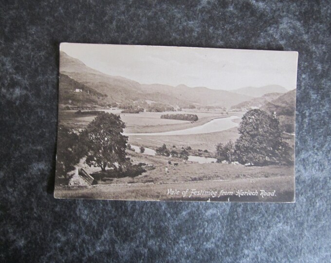 Postcard, Vale Of Festiniog From Harlech Road, Wales. UK. Frith's Series. Ideal Christmas Gift, Mother's Day Gift, Birthday Present