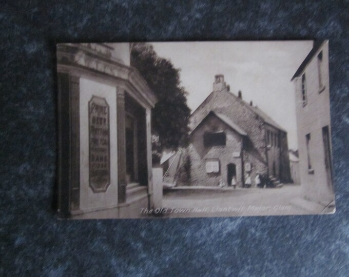 Postcard, The Old Town Hall, Llantwit, Major, Glamorgan, Wales, UK. Ideal Christmas Gift, Mother's Day Gift, Birthday Present For Loved One