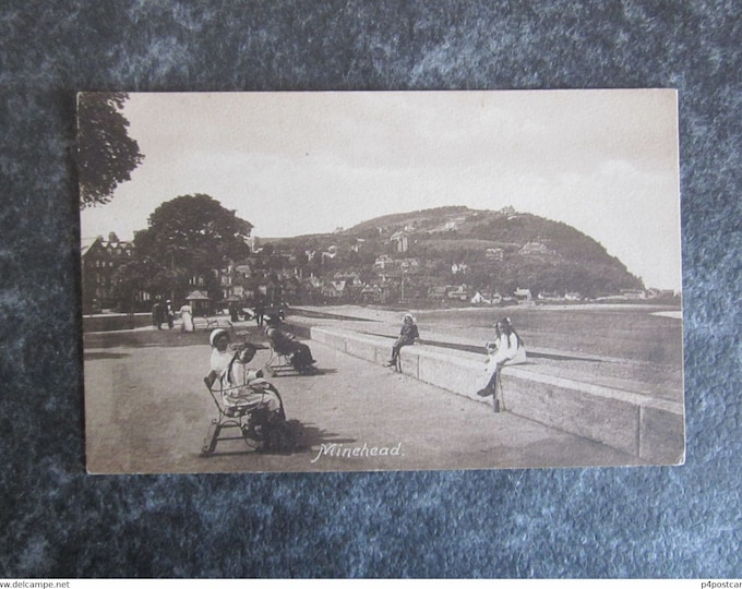 Vintage Postcard, Minehead, Somerset, England, UK. Genuine, Unused. Frith's Series. Ideal Christmas, Father's/Mother's Day, Birthday Present