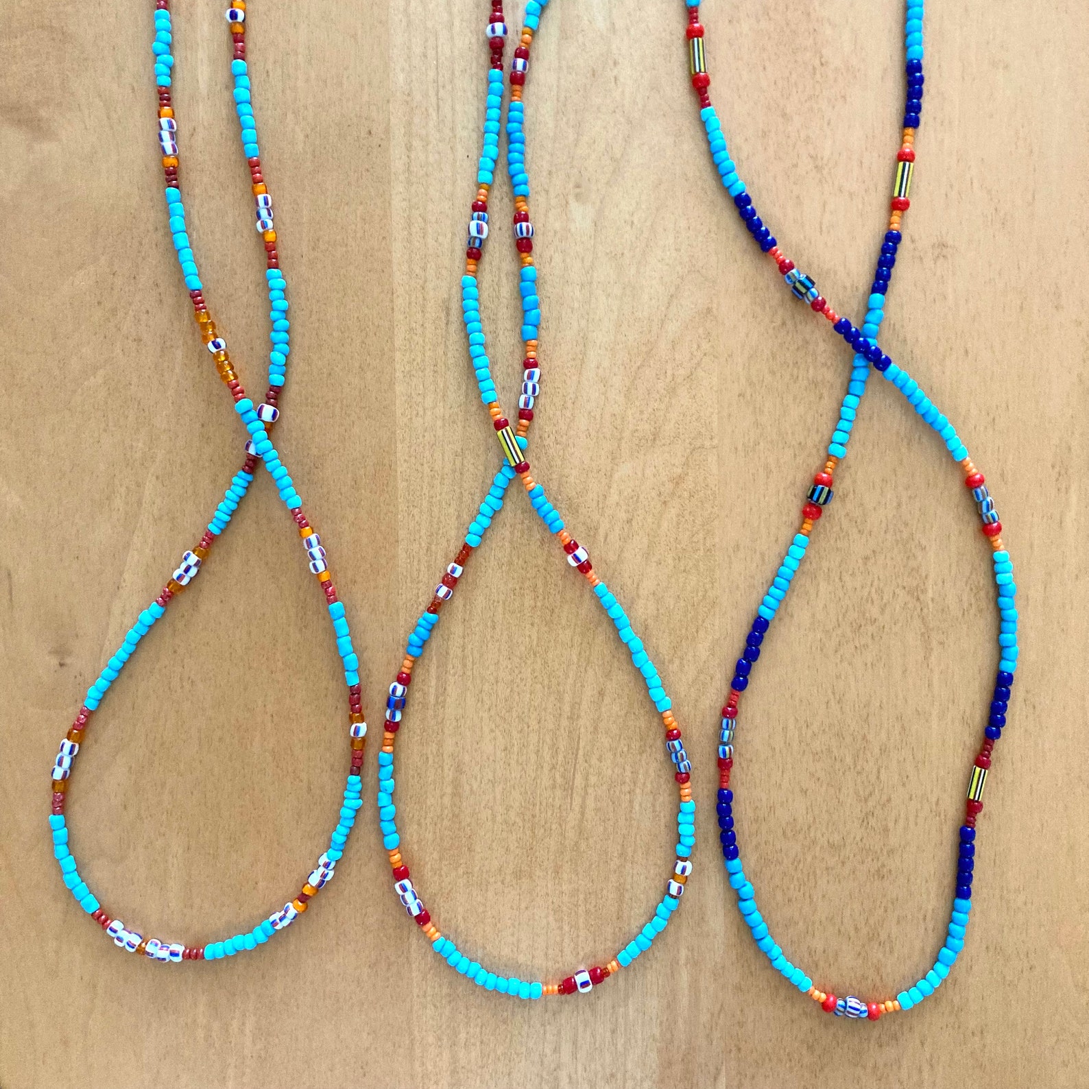 Waist Beads or Necklace Waist Trainer Customizable Length Etsy