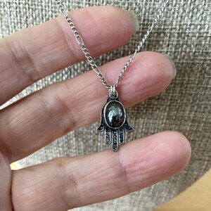 Hamsa, Hand of Fatima Pendant Necklace
