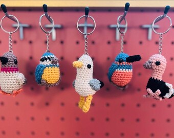 Bird Keychains