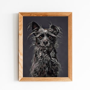 Drawing From Photo y Gifts for Dog Owners Gifts for Dog Lovers Loss of Dog Gift Custom Pet Portrait Pet Sympath